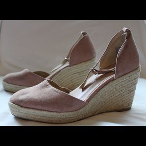 Blush Espadrille Heels